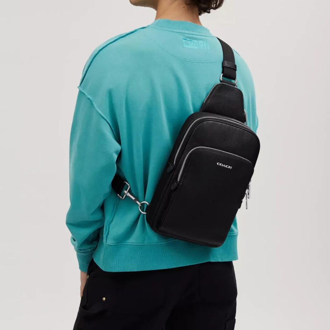 Maletín Coach Negro Hombre