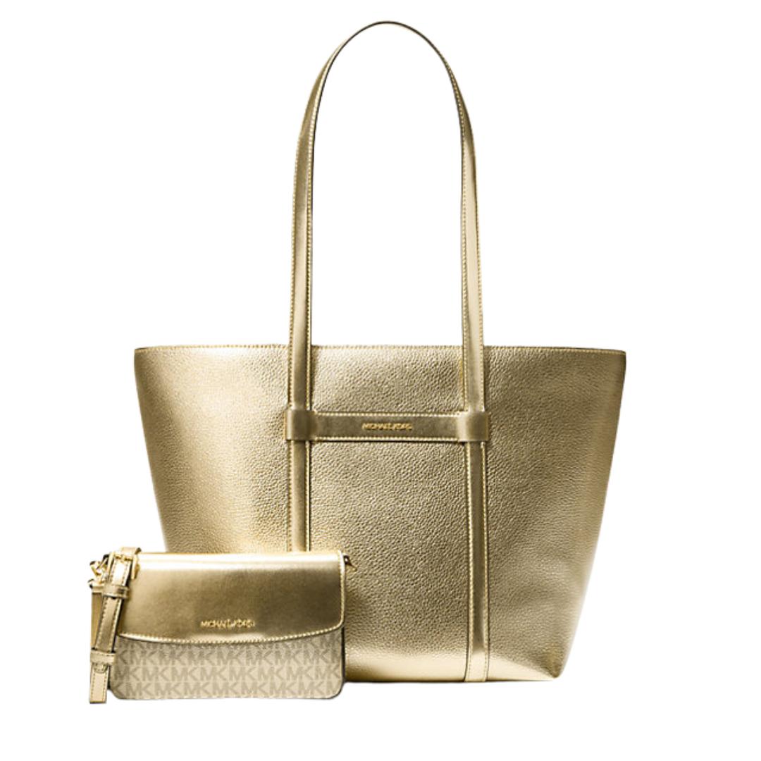 Bolso Michael Kors Tote Dorado