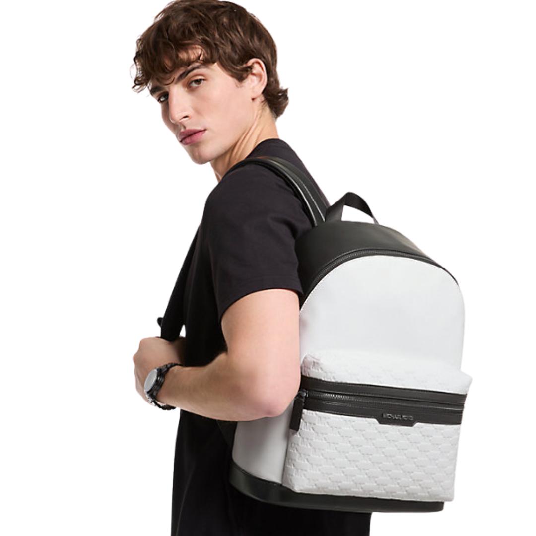 Maletín Michael Kors Negro Blanco
