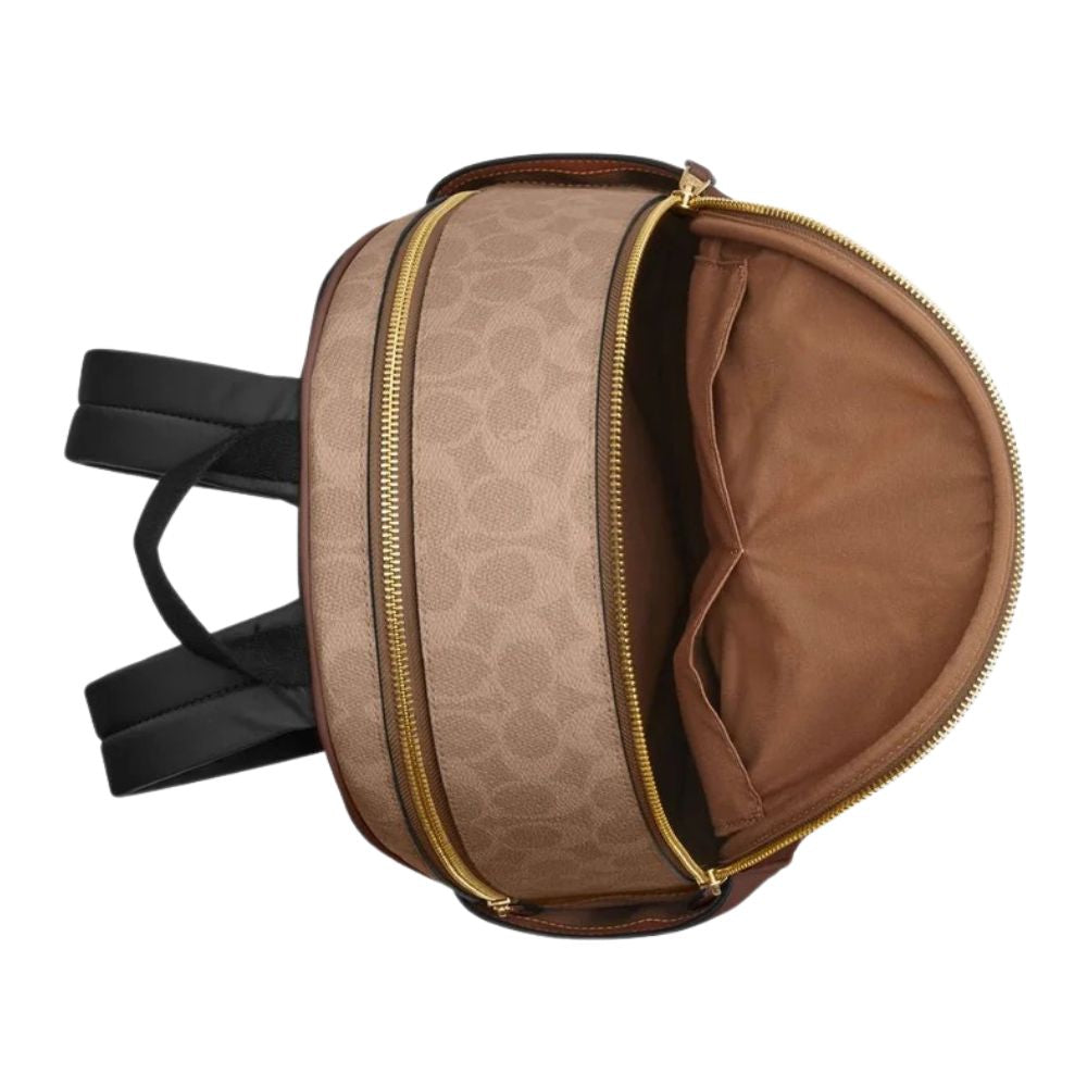 Maletín Coach Khaki y Camel