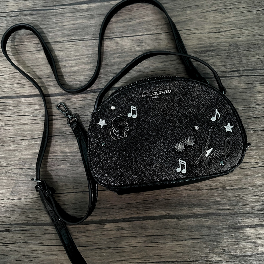 Bolso Karl Lagerfeld Negro Crossbody