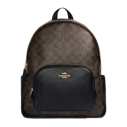 Maletín Coach Café negro Grande