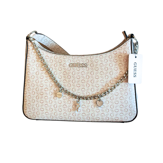 Bolso Guess crema cadena