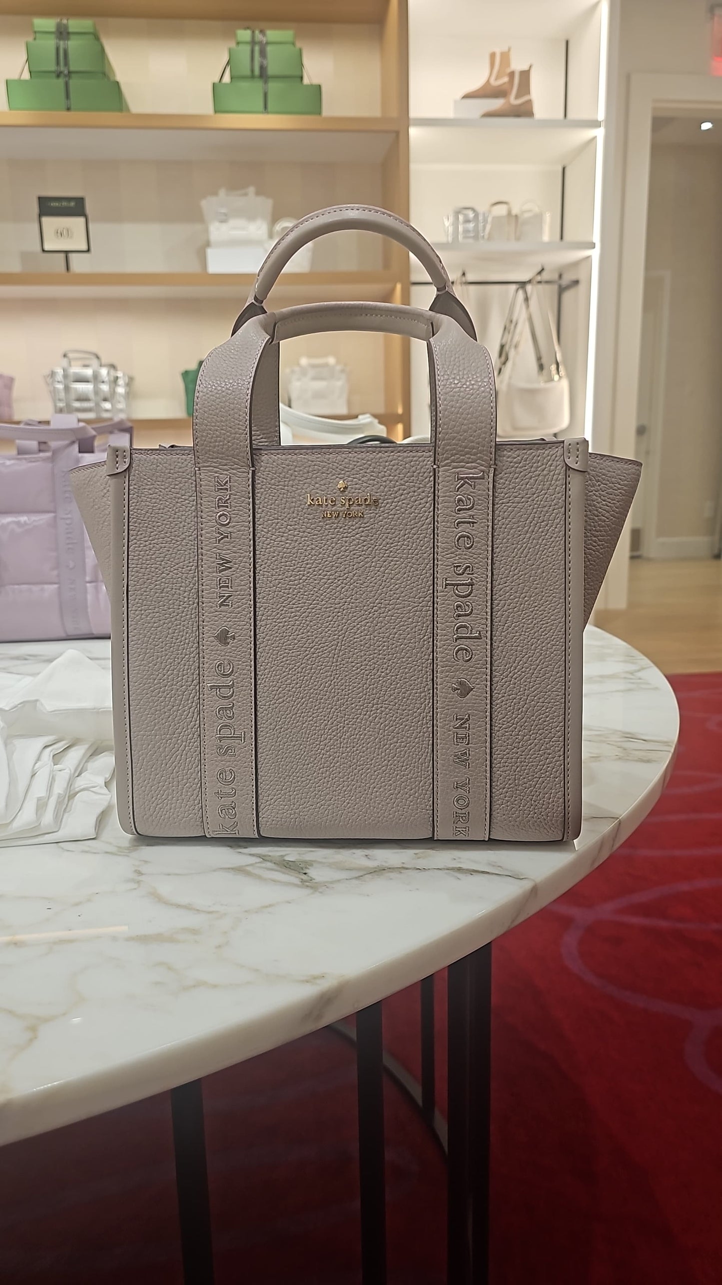 Bolso Kate Spade Gris