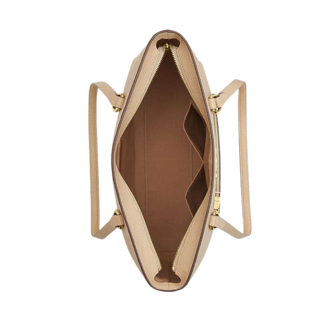 Bolso Coach Tote beige arena