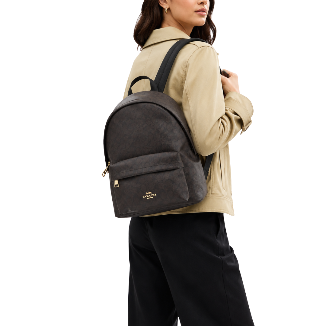Maletín Coach café