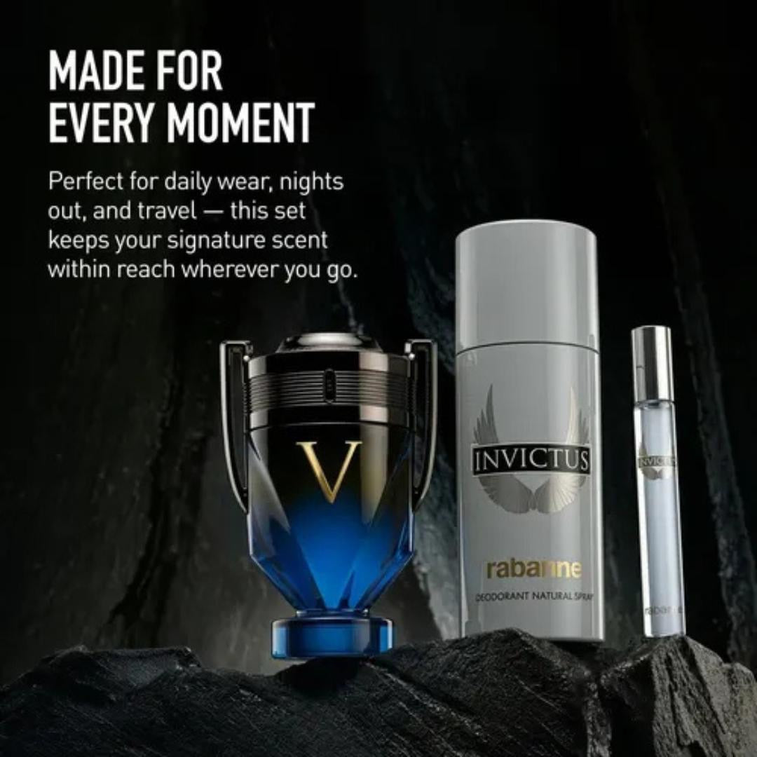 Set Invictus Victory Elixir Parfum 100ml