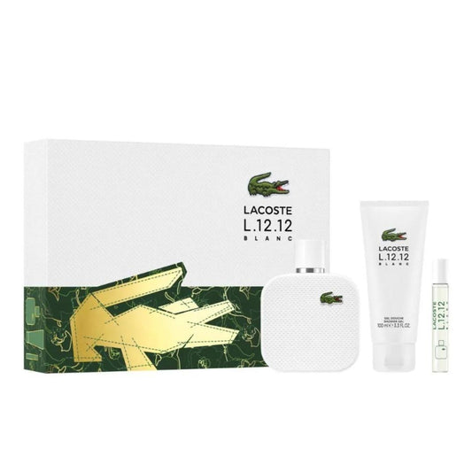 Set Lacoste Blanc L.12.12 EDT 100ml