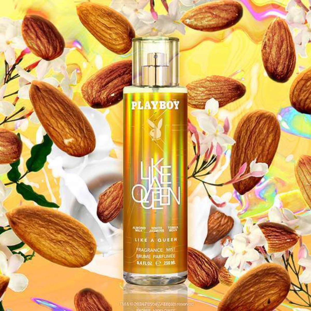 Play boy Like a Queen 8 oz Body Mist