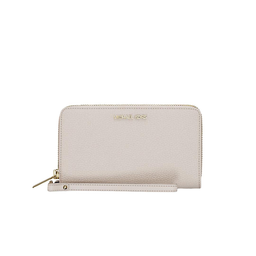 Billetera Michael Kors Crema